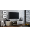 cama meble Szafka RTV SIGMA1 180 sonoma/biały połysk - nr 3