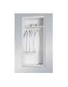 cama meble Szafa SAMBA (Unit 1) biały/czarny połysk - nr 6