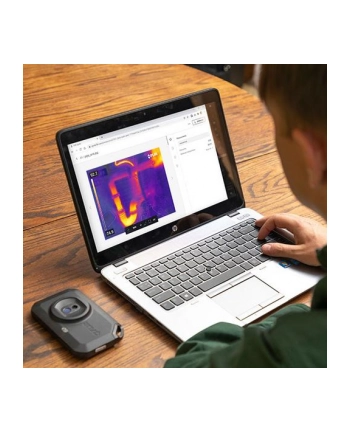 FLIR KAMERA TERMOWIZYJNA Z TECHNOLOGIĄ POPRAWY OBRAZU MSX WI-FI I ŁĄCZNOŚCIĄ W CHMURZE  128X96PX  DO 300STC  FOV 53 6ST  C3-X