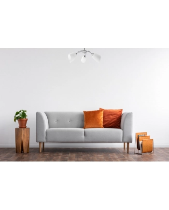 Plafon Activejet AJE-NIKITA 3P E27 3x40W Nikiel