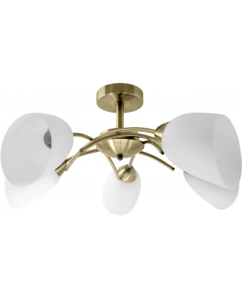 Plafon Activejet AJE-NIKITA 5P E27 5x40W Patyna