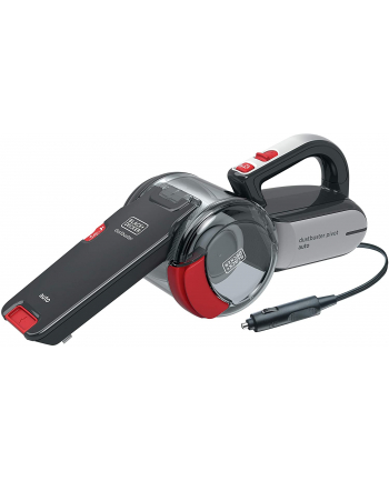 Kolor: CZARNY+decker Odkurzacz Samochodowy 12V Black'Decker PV1200AV-XJ