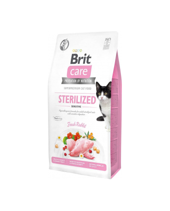 BRIT CARE Cat Grain-Free STERILIZED SENSITIVE 7kg