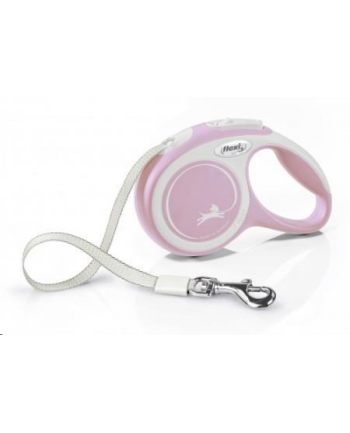 FLEXI Smycz automatyczna New Comfort XS  3 m różowy