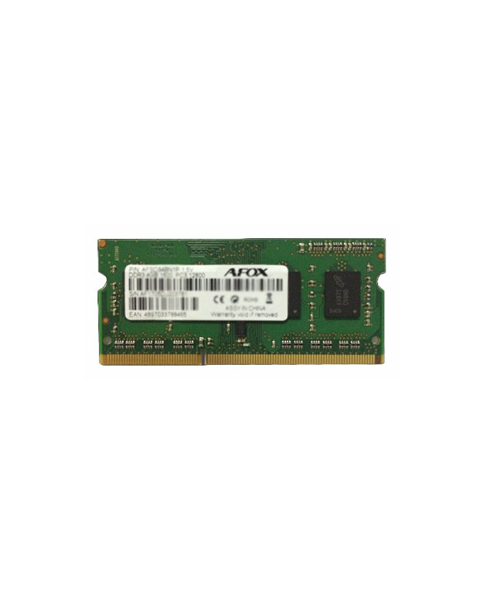 AFOX SO-DIMM DDR4 8G 2666MHZ MICRON CHIP AFSD48FH1P główny