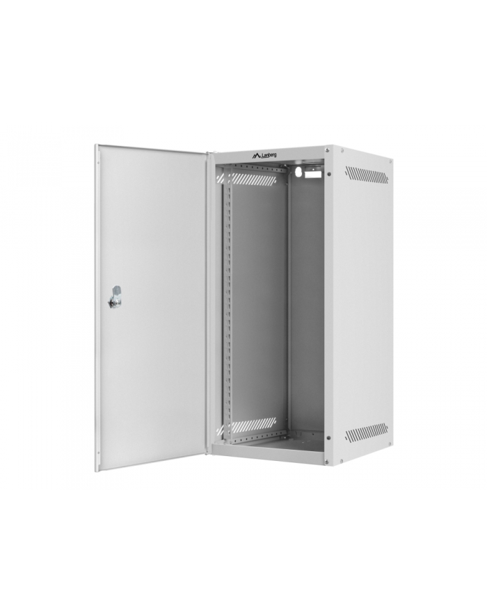 LANBERG SZAFA WISZĄCA RACK 10  12U 280X310 SZARA  DRZWI METALOWE (FLAT PACK) WF10-2312-00S główny