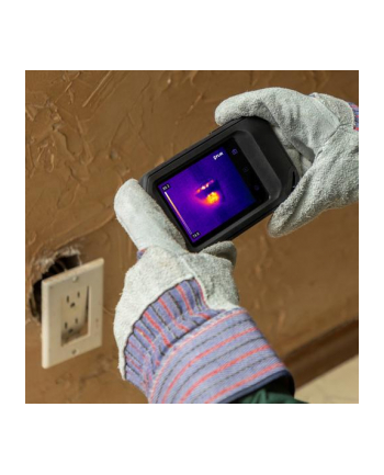 FLIR KAMERA TERMOWIZYJNA Z TECHNOLOGIĄ POPRAWY OBRAZU MSX WI-FI I ŁĄCZNOŚCIĄ W CHMURZE  128X96PX  DO 300STC  FOV 53 6ST  C3-X