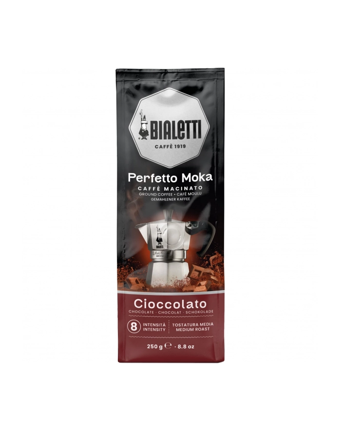 Kawa mielona Bialetti Perfetto Moka Cioccolato 250g główny