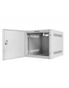 LANBERG SZAFA WISZĄCA RACK 10  4U 280X310 SZARA  DRZWI METALOWE (FLAT PACK) WF10-2304-00S - nr 21