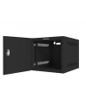 LANBERG SZAFA WISZĄCA RACK 10  6U 280X310 CZARNA  DRZWI METALOWE (FLAT PACK) WF10-2306-00B - nr 18
