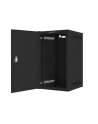 LANBERG SZAFA WISZĄCA RACK 10  9U 280X310 CZARNA  DRZWI METALOWE (FLAT PACK) WF10-2309-00B - nr 27