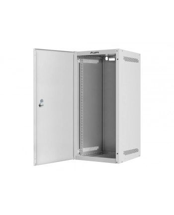 LANBERG SZAFA WISZĄCA RACK 10 12U 280X310 SZARA DRZWI METALOWE (FLAT PACK) WF10-2312-00S