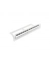 LANBERG patch panel blank 12 port 1U with organizer for keystone modules gray - nr 3