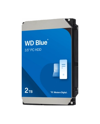 western digital WD Blue 2TB SATA 6Gb/s HDD internal 3.5inch serial ATA 256MB cache 7200 RPM RoHS compliant Bulk