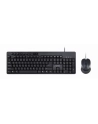 GEMBIRD Mouse and Keyboard desktop set Kolor: CZARNY US-Layout - nr 12