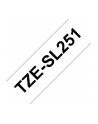 BROTHER TZeSL251 tape Black on White 24mm - nr 15