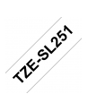 BROTHER TZeSL251 tape Black on White 24mm - nr 23