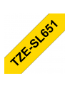 BROTHER TZeSL651 tape Black on Yellow 24mm - nr 11