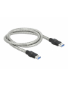 D-ELOCK USB 3.2 Gen 1 Cable Type-A male to Type-A male with metal jacket 1m - nr 3