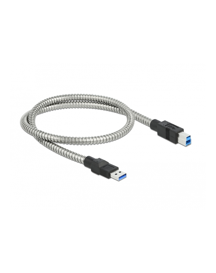 D-ELOCK USB 3.2 Gen 1 Cable Type-A male to Type-B male with metal jacket 0.5m główny