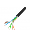 LANBERG LAN cable UTP cat.5e 305m Kolor: CZARNY solid CU fluke - nr 5