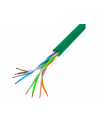 LANBERG LAN cable UTP cat.5e 305m green solid CU fluke - nr 5