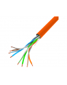 LANBERG LAN cable UTP cat.5e 305m orange solid CU fluke - nr 5