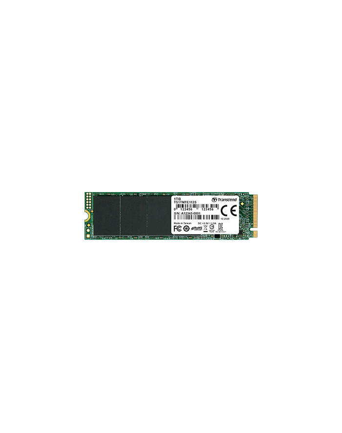 TRANSCEND 112S 1TB PCIe Gen3x4 M.2 2280 M-Key 3D TLC DRAM-less główny
