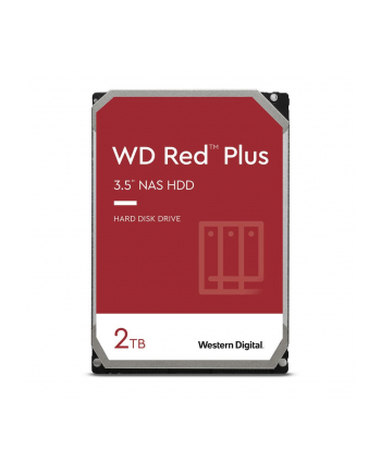 western digital WD Red Plus 2TB SATA 6Gb/s 3.5inch Rpm5400 128MB cache Internal HDD Bulk