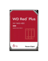 western digital WD Red Plus 6TB SATA 6Gb/s 3.5inch Rpm5640 128MB cache Internal HDD Bulk - nr 26