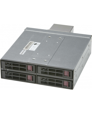 super micro computer SUPERMICRO Chassis Black SAS3/SATA3 Mobile Rack for 4x 2.5inch HDD with Fan