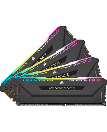 CORSAIR DDR4 128GB 4x32GB 3200MHz DIMM CL16 VENGEANCE RGB PRO SL Black 1.35V XMP 2.0