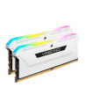 CORSAIR DDR4 16GB 2x8GB 3200MHz DIMM CL16 VENGEANCE RGB Pro SL White 1.35V XMP 2.0 - nr 30
