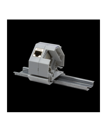 LOGILINK MP0053 DIN-rail adapter for RJ45 keystone jack 1-port