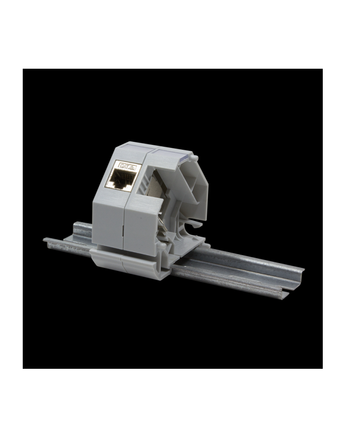 LOGILINK MP0053 DIN-rail adapter for RJ45 keystone jack 1-port główny