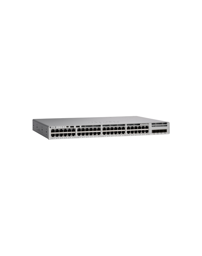 CISCO Catalyst 9200 48-port 8xmGig PoE+ Network Essentials DNA subscription required główny