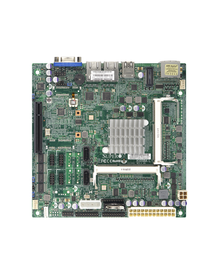 super micro computer SUPERMICRO Motherboard MB -X10SBA-L-SINGLE Intel J1900 główny