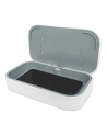 MANHATTAN UV Phone Sanitizer with Wireless Charger UVC Sanitizing Box 10W Wireless Charging Pad White - nr 23