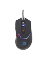 MANHATTAN Wired Optical Gaming Mouse with LEDs USB Six Button with Scroll Wheel Adjustable DPI LED Lighting Black with Red Buttons - nr 13