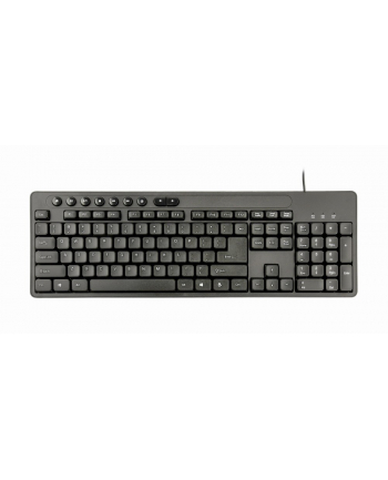GEMBIRD Mouse and Keyboard desktop set Kolor: CZARNY US-Layout