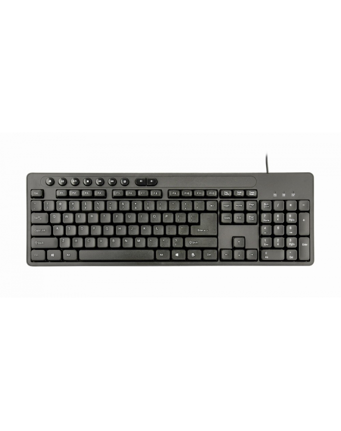 GEMBIRD Mouse and Keyboard desktop set Kolor: CZARNY US-Layout główny