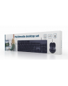 GEMBIRD Mouse and Keyboard desktop set Kolor: CZARNY US-Layout - nr 3