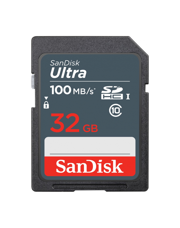 SANDISK Ultra 32GB SDHC Memory Card 100MB/s główny