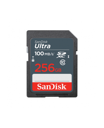 SANDISK Ultra 256GB SDXC Memory Card 100MB/s