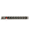 GEMBIRD Power distribution unit PDU 8 Schuko sockets 1U 16A 3 m cable - nr 1