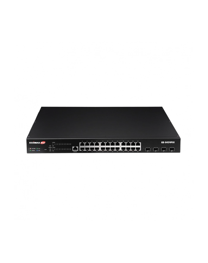 EDIMAX 24-Port Gigabit PoE Long rang 10GbE uplinks Switch główny