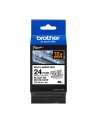 BROTHER TZeSL251 tape Black on White 24mm - nr 22
