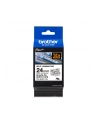 BROTHER TZeSL251 tape Black on White 24mm - nr 23