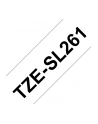BROTHER TZeSL261 tape Black on White 36mm - nr 12
