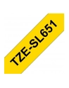 BROTHER TZeSL651 tape Black on Yellow 24mm - nr 13